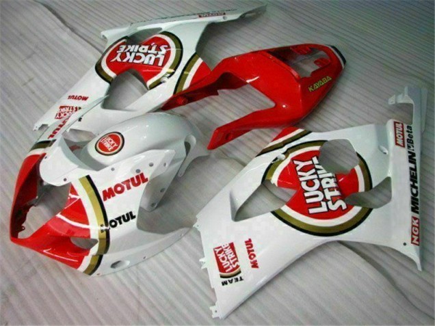 ABS 2003-2004 Red White Suzuki GSXR 1000 Motorbike Fairing Kits Canada ABS 2003-2004 Red White Suzuki GSXR 1000 Motorbike Fairing Kits Canada