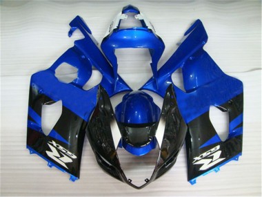 2003-2004 Black Blue Suzuki GSXR 1000 Motorcycle Fairings Kits & Bodywork Canada