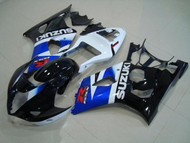ABS 2003-2004 Black Blue White Suzuki GSXR 1000 Motorcycle Fairing Kit Canada