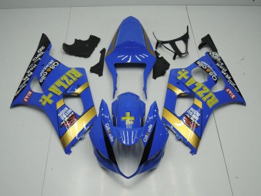 ABS 2003-2004 Blue Rizla Suzuki GSXR 1000 Motorcycle Fairings Kits Canada