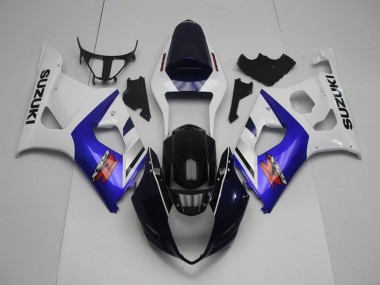 2003-2004 Dark Blue Front and Blue Suzuki GSXR 1000 Motorcycle Replacement Fairings Canada