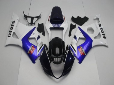 ABS 2003-2004 Dark Blue Front and Blue Suzuki GSXR 1000 Motorcycle Replacement Fairings Canada
