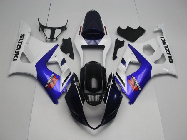 ABS 2003-2004 Dark Blue Front and Blue Suzuki GSXR 1000 Motorcycle Replacement Fairings Canada ABS 2003-2004 Dark Blue Front and Blue Suzuki GSXR 1000 Motorcycle Replacement Fairings Canada