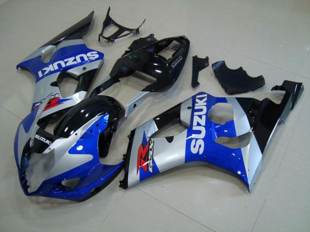 ABS 2003-2004 Blue Silver Suzuki GSXR 1000 Motorcyle Fairings Canada