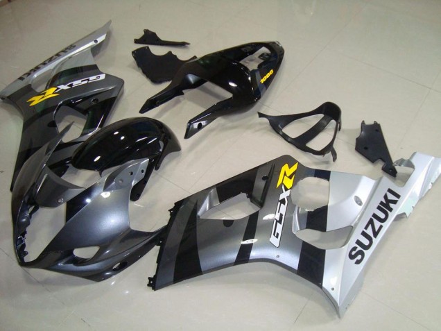 ABS 2003-2004 Grey Silver Suzuki GSXR 1000 Motorcycle Fairings Kit Canada ABS 2003-2004 Grey Silver Suzuki GSXR 1000 Motorcycle Fairings Kit Canada
