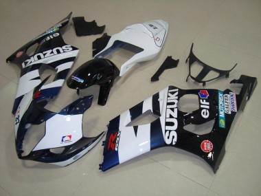 ABS 2003-2004 White Black Elf Suzuki GSXR 1000 Motorcycle Fairing Kit Canada