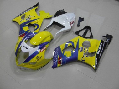 ABS 2003-2004 Yellow Corona Suzuki GSXR 1000 Bike Fairing Canada