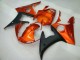 ABS 2003-2005 Orange Black Yamaha YZF R6 Motorcycle Fairings Canada ABS 2003-2005 Orange Black Yamaha YZF R6 Motorcycle Fairings Canada