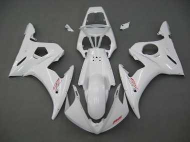 ABS 2003-2005 White Yamaha YZF R6 Motorbike Fairings Canada