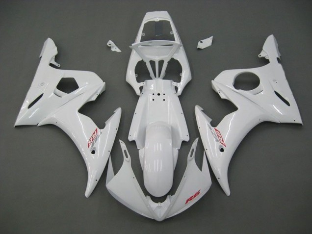 ABS 2003-2005 White Yamaha YZF R6 Motorbike Fairings Canada ABS 2003-2005 White Yamaha YZF R6 Motorbike Fairings Canada