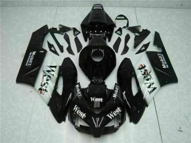 ABS 2004-2005 Black West Honda CBR1000RR Replacement Motorcycle Fairings Canada