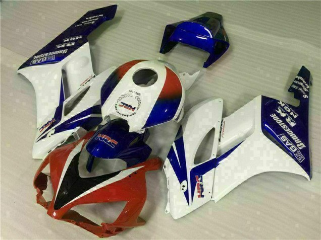 ABS 2004-2005 White Blue Red Honda CBR1000RR Moto Fairings Canada ABS 2004-2005 White Blue Red Honda CBR1000RR Moto Fairings Canada