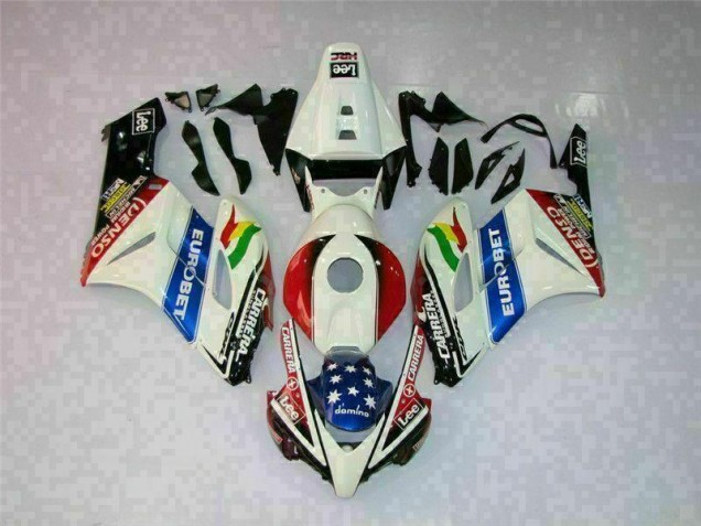 ABS 2004-2005 White Red Honda CBR1000RR Motorcycle Replacement Fairings Canada ABS 2004-2005 White Red Honda CBR1000RR Motorcycle Replacement Fairings Canada