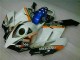 ABS 2004-2005 White Blue Honda CBR1000RR Replacement Fairings Canada ABS 2004-2005 White Blue Honda CBR1000RR Replacement Fairings Canada