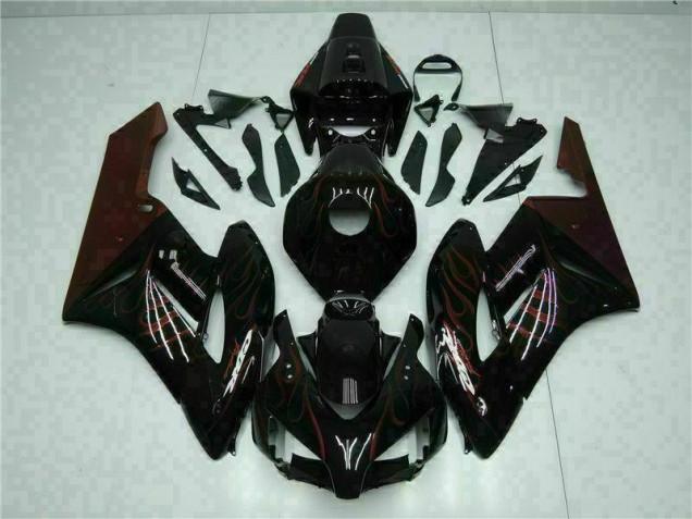 ABS 2004-2005 Red Flame Honda CBR1000RR Motorcycle Fairing Kits Canada ABS 2004-2005 Red Flame Honda CBR1000RR Motorcycle Fairing Kits Canada