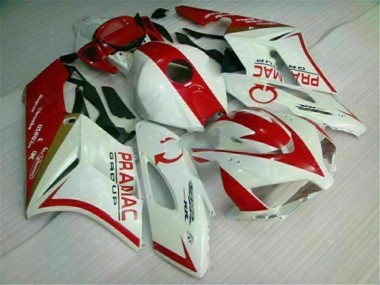 ABS 2004-2005 White Red Honda CBR1000RR Bike Fairings Canada