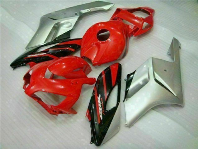 ABS 2004-2005 Red Silver Honda CBR1000RR Moto Fairings Canada ABS 2004-2005 Red Silver Honda CBR1000RR Moto Fairings Canada