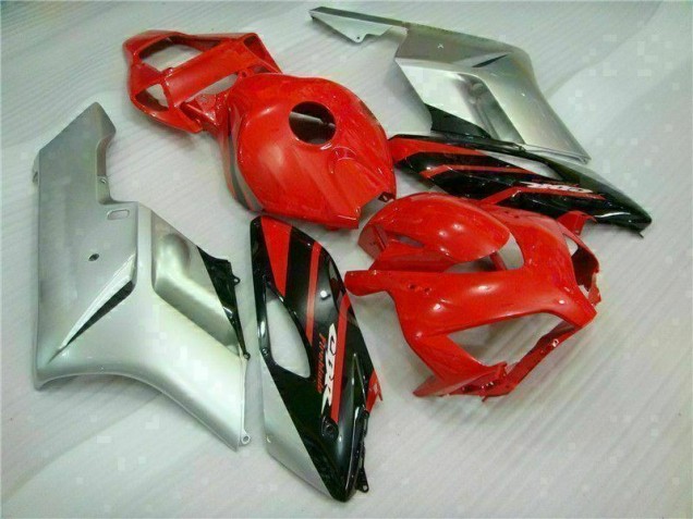 ABS 2004-2005 Red Silver Honda CBR1000RR Moto Fairings Canada ABS 2004-2005 Red Silver Honda CBR1000RR Moto Fairings Canada