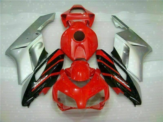 ABS 2004-2005 Red Silver Honda CBR1000RR Moto Fairings Canada ABS 2004-2005 Red Silver Honda CBR1000RR Moto Fairings Canada