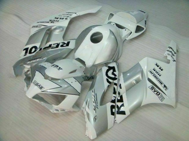 ABS 2004-2005 Silver White Repsol Honda CBR1000RR Motor Fairings Canada ABS 2004-2005 Silver White Repsol Honda CBR1000RR Motor Fairings Canada