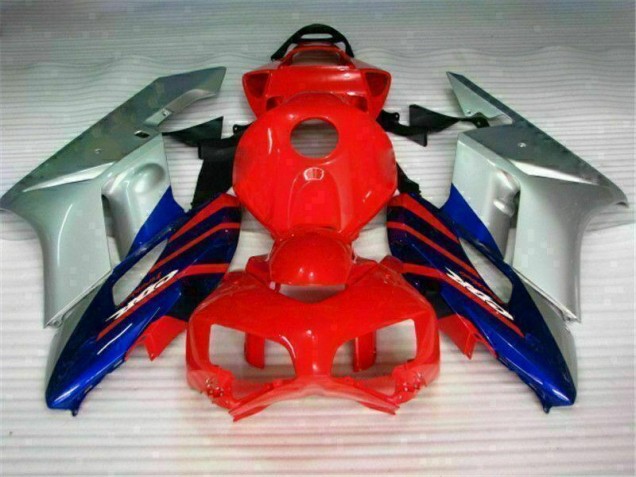 ABS 2004-2005 Red Silver Blue Honda CBR1000RR Motorcycle Fairings Kit Canada ABS 2004-2005 Red Silver Blue Honda CBR1000RR Motorcycle Fairings Kit Canada
