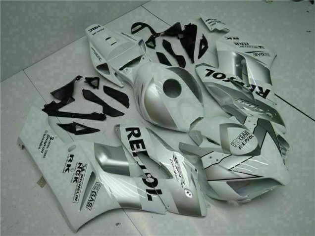 ABS 2004-2005 Silver White Repsol Honda CBR1000RR Motorcylce Fairings Canada ABS 2004-2005 Silver White Repsol Honda CBR1000RR Motorcylce Fairings Canada