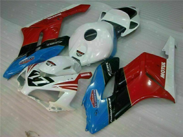 ABS 2004-2005 White Red 77 Honda CBR1000RR Motorcycle Fairing Kits Canada ABS 2004-2005 White Red 77 Honda CBR1000RR Motorcycle Fairing Kits Canada