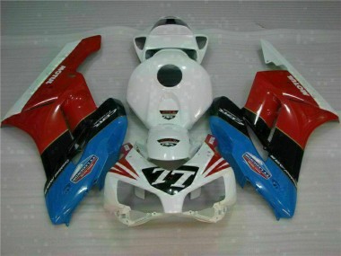ABS 2004-2005 White Red 77 Honda CBR1000RR Motorcycle Fairing Kits Canada