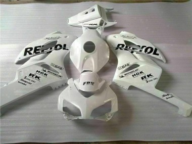 ABS 2004-2005 White Black Repsol Honda CBR1000RR Motorcycle Fairing Kit Canada