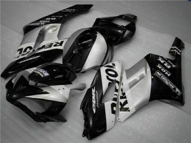 ABS 2004-2005 Black Silver Repsol Honda CBR1000RR Motorcycle Fairings Kit Canada ABS 2004-2005 Black Silver Repsol Honda CBR1000RR Motorcycle Fairings Kit Canada