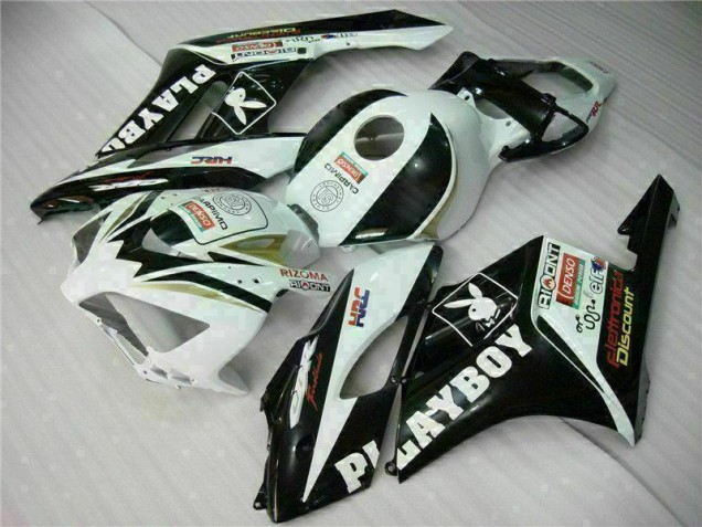 ABS 2004-2005 Black White Honda CBR1000RR Motorcycle Fairings Canada ABS 2004-2005 Black White Honda CBR1000RR Motorcycle Fairings Canada