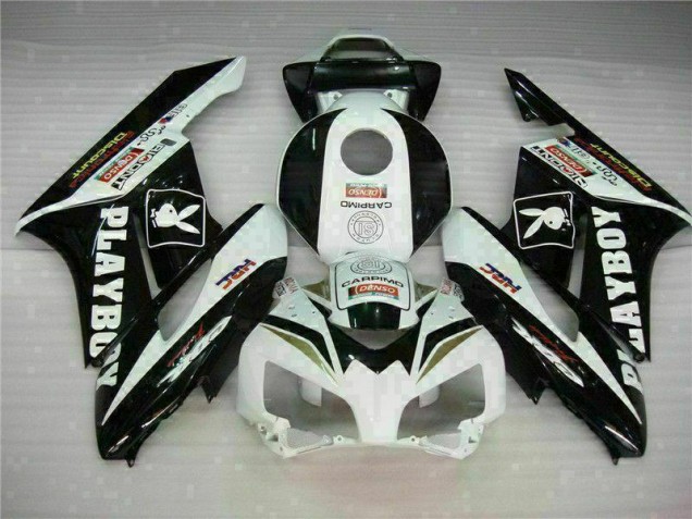 ABS 2004-2005 Black White Honda CBR1000RR Motorcycle Fairings Canada ABS 2004-2005 Black White Honda CBR1000RR Motorcycle Fairings Canada