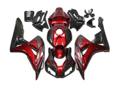 ABS 2004-2005 Candy Red Grey Black Honda CBR1000RR Bike Fairings Canada