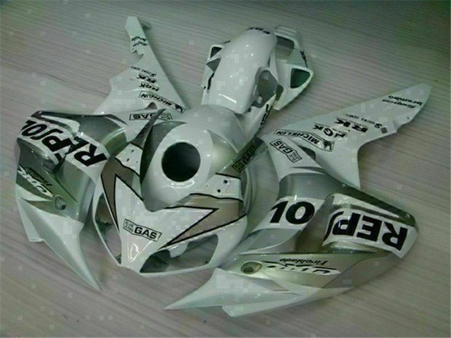 ABS 2004-2005 Silver Repsol Honda CBR1000RR Bike Fairings & Plastics Canada ABS 2004-2005 Silver Repsol Honda CBR1000RR Bike Fairings & Plastics Canada