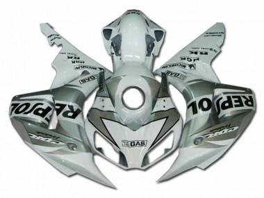 ABS 2004-2005 Silver Repsol Honda CBR1000RR Bike Fairings & Plastics Canada
