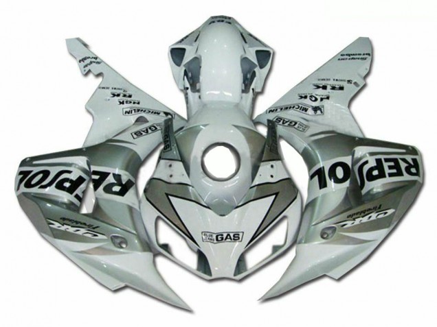 ABS 2004-2005 Silver Repsol Honda CBR1000RR Bike Fairings & Plastics Canada ABS 2004-2005 Silver Repsol Honda CBR1000RR Bike Fairings & Plastics Canada