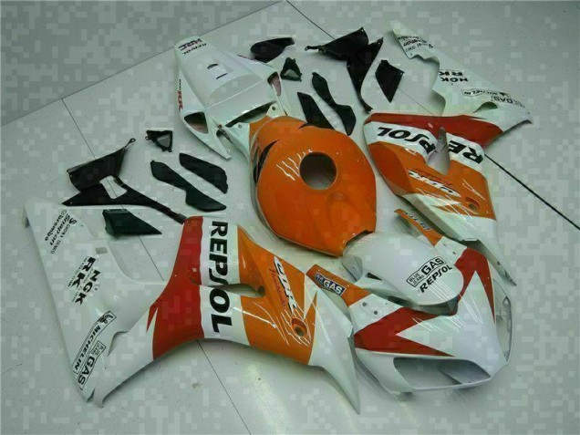ABS 2004-2005 Orange White Repsol Honda CBR1000RR Motorbike Fairing Canada ABS 2004-2005 Orange White Repsol Honda CBR1000RR Motorbike Fairing Canada