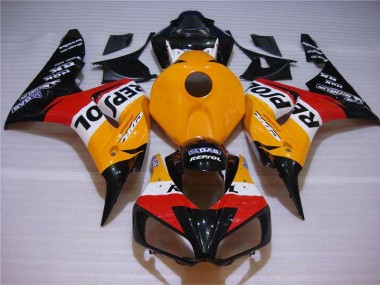 ABS 2004-2005 Orange Black Repsol Honda CBR1000RR Motorcycle Fairings Kits Canada