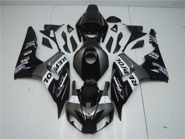 ABS 2004-2005 Grey Black Repsol Honda CBR1000RR Motorcycle Replacement Fairings Canada ABS 2004-2005 Grey Black Repsol Honda CBR1000RR Motorcycle Replacement Fairings Canada