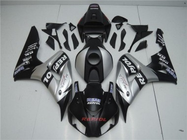 ABS 2004-2005 Black Silver Repsol Honda CBR1000RR Motorcyle Fairings Canada