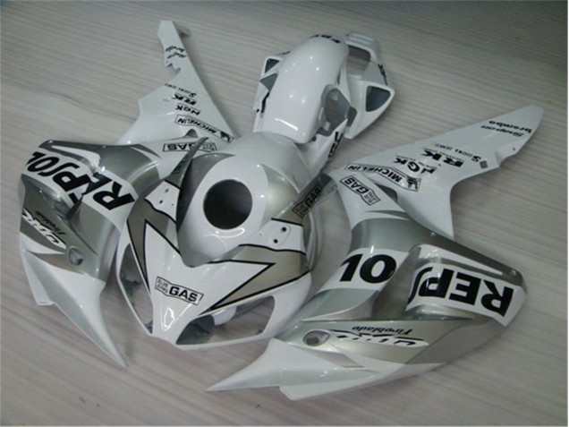 ABS 2004-2005 White Silver Black Repsol Honda CBR1000RR Replacement Fairings Canada ABS 2004-2005 White Silver Black Repsol Honda CBR1000RR Replacement Fairings Canada