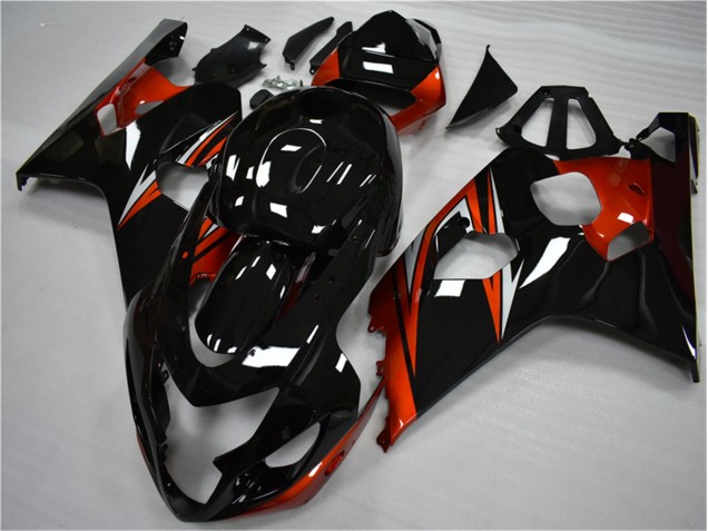 ABS 2004-2005 Orange Black Suzuki GSXR 600/750 Motor Bike Fairings Canada ABS 2004-2005 Orange Black Suzuki GSXR 600/750 Motor Bike Fairings Canada