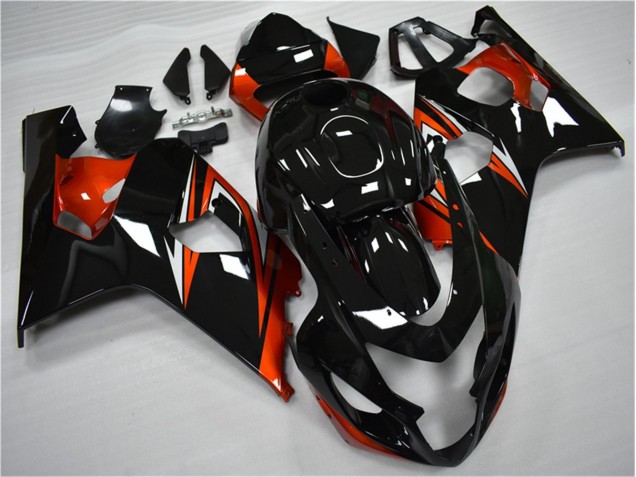 ABS 2004-2005 Orange Black Suzuki GSXR 600/750 Motor Bike Fairings Canada ABS 2004-2005 Orange Black Suzuki GSXR 600/750 Motor Bike Fairings Canada
