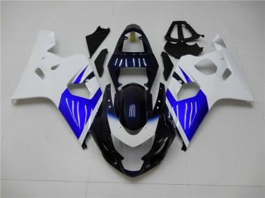 2004-2005 White Blue Suzuki GSXR 600/750 Replacement Motorcycle Fairings Canada