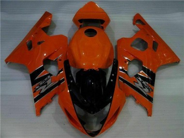 2004-2005 Orange Black Suzuki GSXR 600/750 Motorcycle Fairings Kits Canada