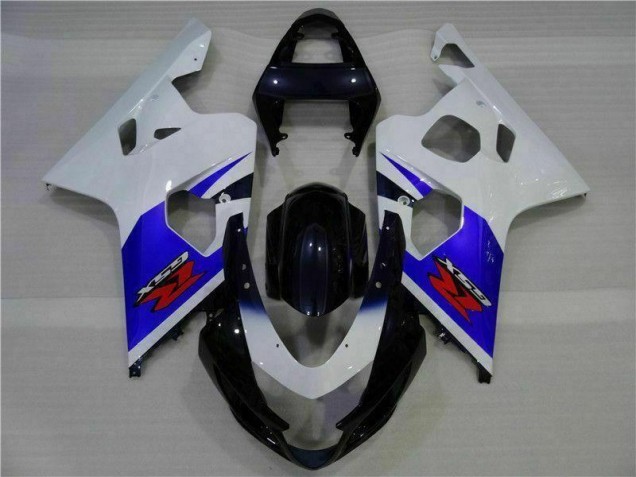 ABS 2004-2005 Blue White Suzuki GSXR 600/750 Motorcycle Replacement Fairings Canada ABS 2004-2005 Blue White Suzuki GSXR 600/750 Motorcycle Replacement Fairings Canada
