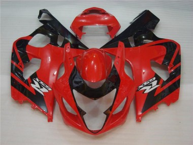 ABS 2004-2005 Red Black Suzuki GSXR 600/750 Motor Fairings Canada