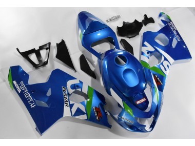 ABS 2004-2005 Blue White Suzuki GSXR 600/750 Motorcylce Fairings Canada