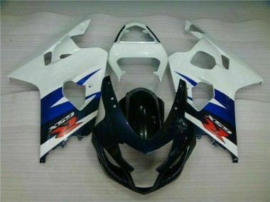 2004-2005 White Black Suzuki GSXR 600/750 Motorcycle Fairing Canada