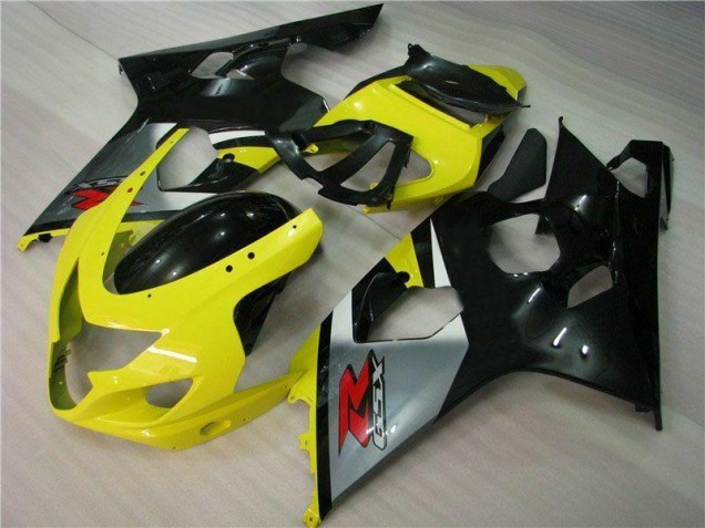 ABS 2004-2005 Yellow Black Suzuki GSXR 600/750 Motorbike Fairing Canada ABS 2004-2005 Yellow Black Suzuki GSXR 600/750 Motorbike Fairing Canada